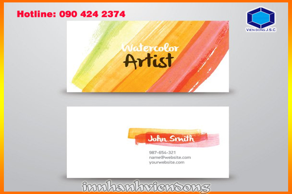print business card in Ha Noi